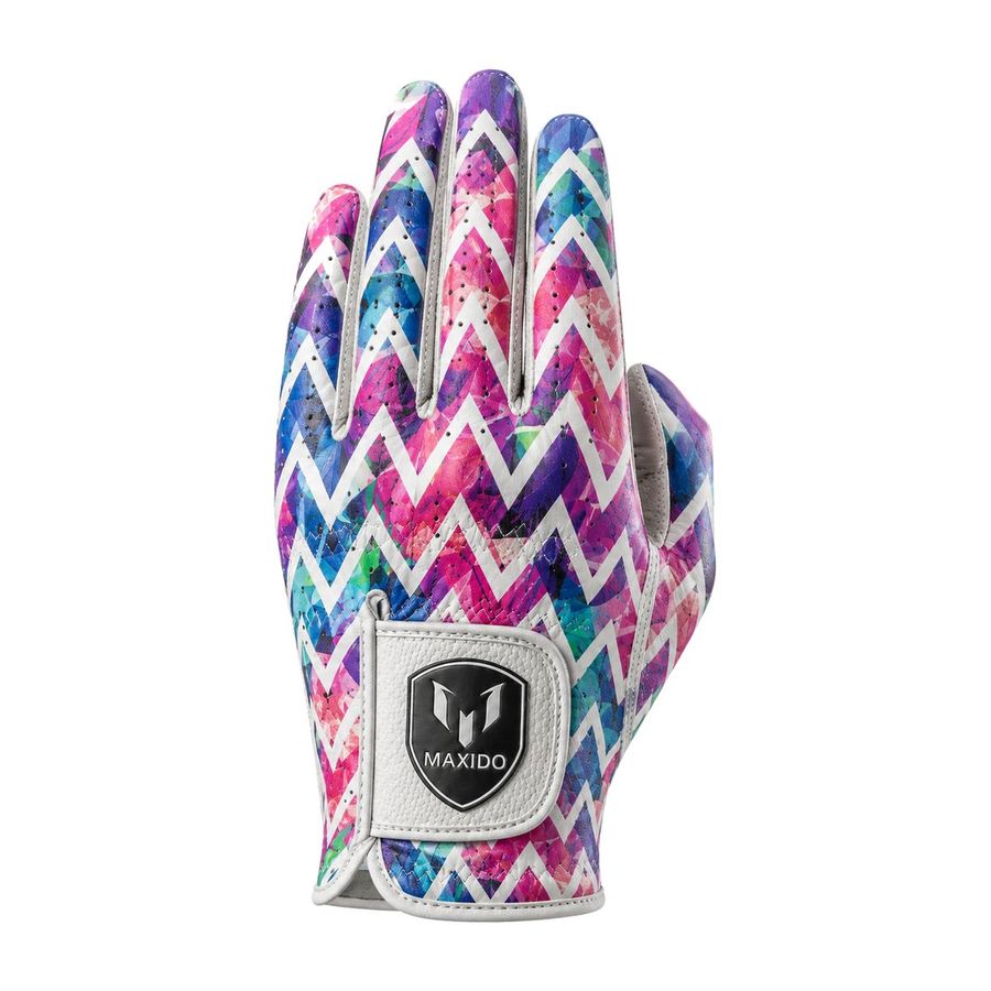 Watercolour Chevron Printed Glove by Maxido Golf