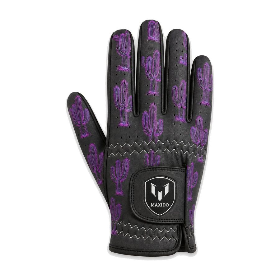 Night Cactus Printed Glove by Maxido Golf