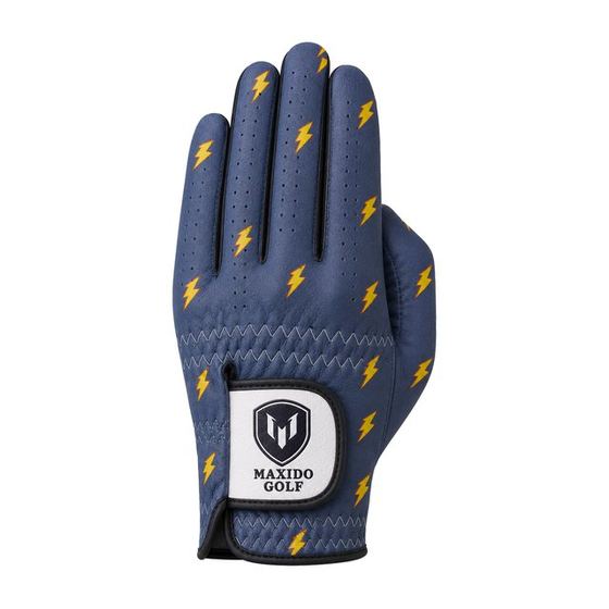 Lightning Bolt Printed Glove golf product by Maxido Golf