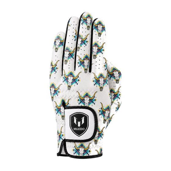 Longhorn Bloom Printed Glove golf product by Maxido Golf