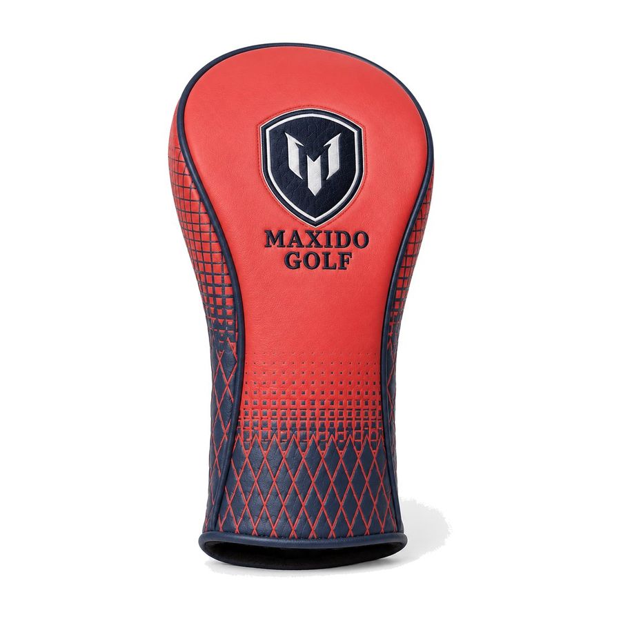Lattice Driver Cover — Crimson by Maxido Golf