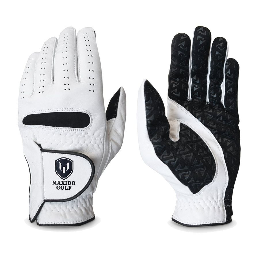 Precision Grip — White and Graphite by Maxido Golf